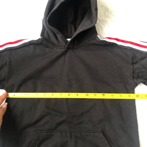 Crazy 8 black kids hoodie. - Picture 5 of 6